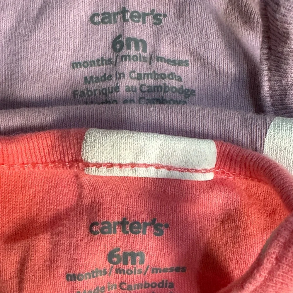 CARTER’S BABY GIRL BODYSUIT TANK SET - Picture 3 of 7